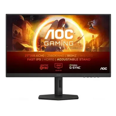 Écran PC - Q27g4xf - 27 Qhd - Dalle Ips - 180hz - 0,5ms - Ajustable En Hauteur - 1 HDMI 1 Dp Écran PC - Q27g4xf - 27 Qhd - Dalle Ips - 180hz - 0,5ms - Ajustable En Hauteur - 1 HDMI 1 Dp