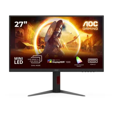 Écran 27 Pouces U27g4xm 4k Miniled Fast Ips — 160 Hz Uhd / 320 Hz Fhd
