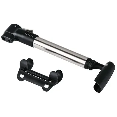 Pompe de vélo HAMA Mini pompe à air 00178119 Pompe de vélo HAMA Mini pompe à air 00178119 vue de face