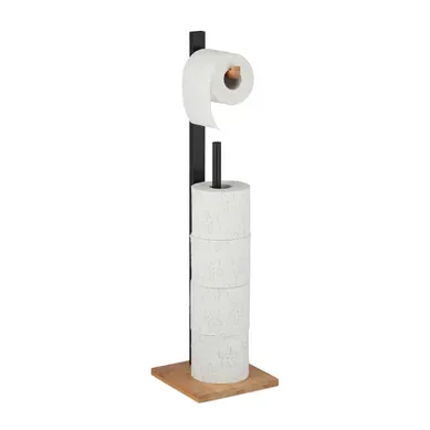 Support Papier Toilette Bambou Sur Pieds Support Papier Toilette Bambou Sur Pieds