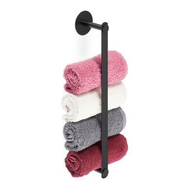Porte-serviettes Noir Sans Perçage Porte-serviettes Noir Sans Perçage