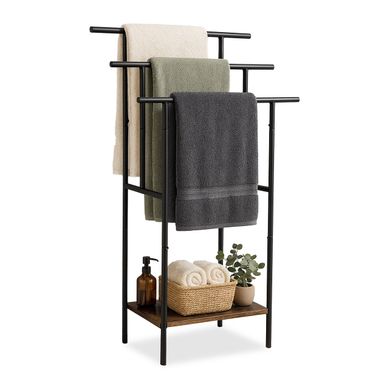 Porte-serviettes Avec étagère Porte-serviettes Avec étagère