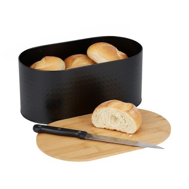 Boîte à Pain Ovale Avec Couvercle Bambou Boîte à Pain Ovale Avec Couvercle Bambou