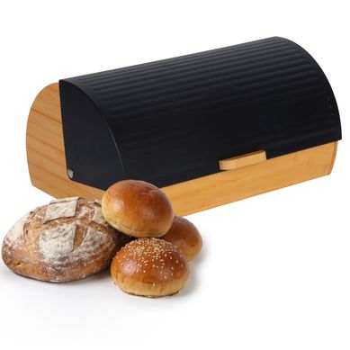 Boîte à Pain Bambou, Couvercle Pliant