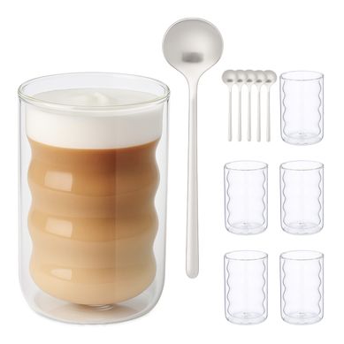 Lot De Tasses à Latte Macchiato Lot De Tasses à Latte Macchiato