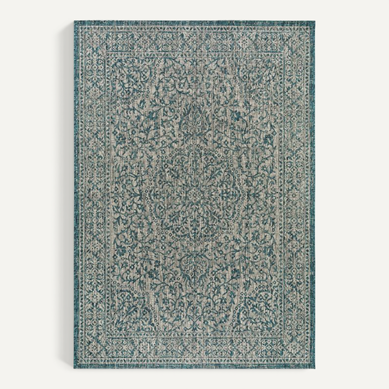 Tapis D'extérieur Et Intérieur Cleo Bleu 160x230 Cm Tapis D'extérieur Et Intérieur Cleo Bleu 160x230 Cm