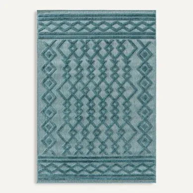 Tapis D'extérieur Et Intérieur Bonte Turquoise 200x290 Cm Tapis D'extérieur Et Intérieur Bonte Turquoise 200x290 Cm