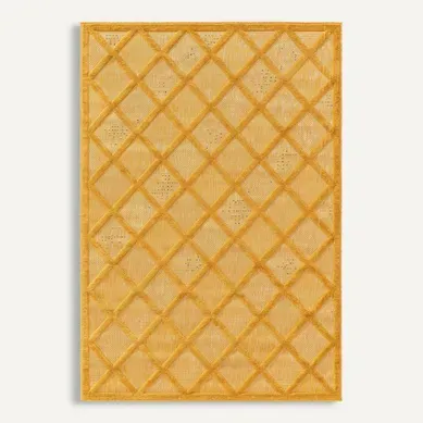 Tapis D'extérieur Et Intérieur Bonte Jaune 2 200x290 Cm Tapis D'extérieur Et Intérieur Bonte Jaune 2 200x290 Cm