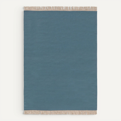 Tapis De Laine Liv Bleu Clair 60x100 Cm