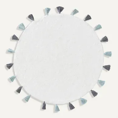 Tapis Lavables Pour Enfants Malu Bleu 80 Cm Rond Tapis Lavables Pour Enfants Malu Bleu 80 Cm Rond
