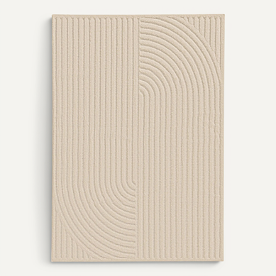 Tapis Leo Crème 2 140x200 Cm