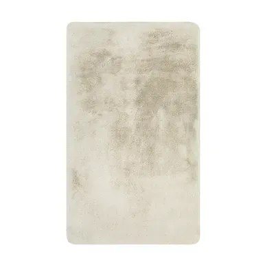 Tapis De Bain 80x150 Doux Tufté Beige Emil