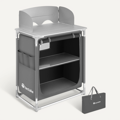 Cuisine De Camping Haut De Gamme Avec Structure En Aluminium Et 2 Compartiments Premium En Aluminium Cuisine De Camping Haut De Gamme Avec Structure En Aluminium Et 2 Compartiments Premium En Aluminium