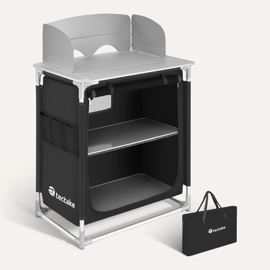 Cuisine De Camping Haut De Gamme Avec Structure En Aluminium Et 2 Compartiments Premium En Aluminium Cuisine De Camping Haut De Gamme Avec Structure En Aluminium Et 2 Compartiments Premium En Aluminium