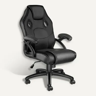 Chaise Gamer Mike Noir