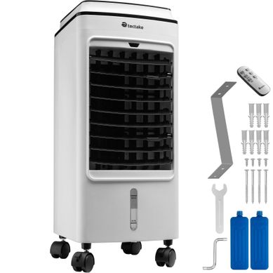 Rafraîchisseur d'air mobile, 3 vitesses de ventilation, 3 modes de ventilation télécommande Rafraîchisseur d'air mobile, 3 vitesses de ventilation, 3 modes de ventilation télécommande