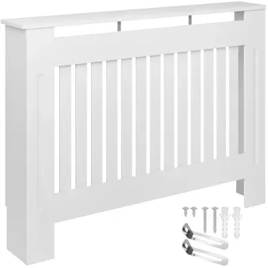 1 Cache-radiateur Vila En Bois Mdf Blanc 1 Cache-radiateur Vila En Bois Mdf Blanc