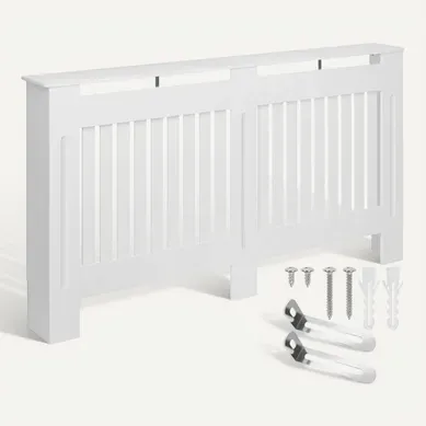 1 Cache-radiateur Vila En Bois Mdf Blanc 1 Cache-radiateur Vila En Bois Mdf Blanc