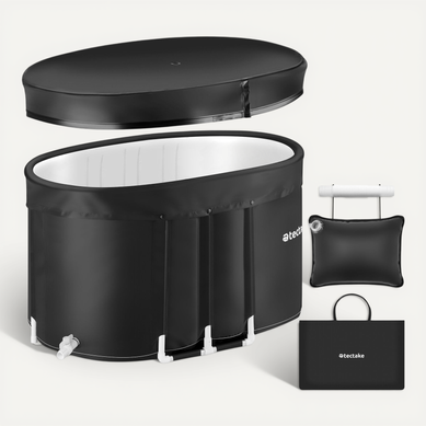 1 Baignoire à Glace Espoo En Pvc Noir