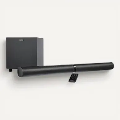 Barre De Son 2.1 - 2x30w Rms + Sub 60w Rms - Caisson Sans Fil