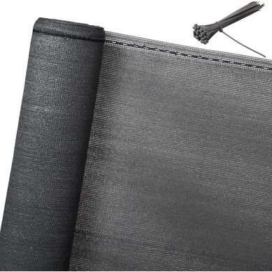Brise Vue Renfoncé Pour Balcon. Protection Contre Le Vent.le Soleil.la Poussière.2 X 10m.anthracite Brise Vue Renfoncé Pour Balcon. Protection Contre Le Vent.le Soleil.la Poussière.2 X 10m.anthracite