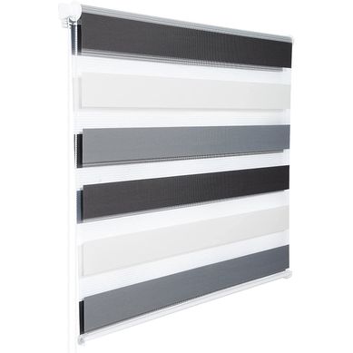 1 Pièce Store Enrouleur.double Fixation Rapide.store Isolant Thermique90x120 Cmblanc+gris+anthracite