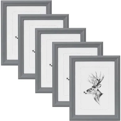Cadre Photo Lot De 5 Artos Style 10x15cm Cadre En Bois Et Verre Décoration Maison Argent Cadre Photo Lot De 5 Artos Style 10x15cm Cadre En Bois Et Verre Décoration Maison Argent