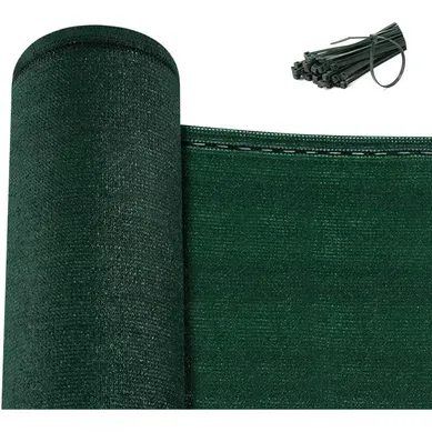 Brise Vue Jardin,clôture Brise Vue,en Pehd 180g/m²,filet Occultant,avec Attaches Câbles,1,2x6m,vert Brise Vue Jardin,clôture Brise Vue,en Pehd 180g/m²,filet Occultant,avec Attaches Câbles,1,2x6m,vert