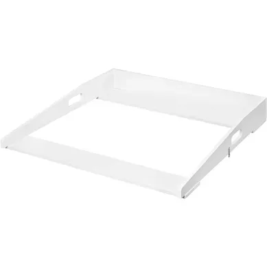 Plan à Langer Pour Commode, Plateau Pour Table à Langer, Commode à Langer, 70x75x10cm, Blanc, en Mdf