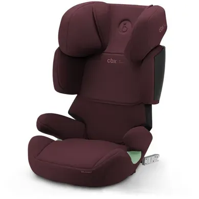 Solution X I-fix - Réhausseur Dossier Haut Rumba Red, Isofix, 3–12 Ans
