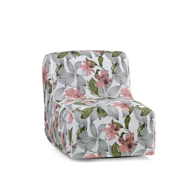 Canapé Gonflable Sitzolo Air Tissu Blanc/gris/rose Canapé Gonflable Sitzolo Air Tissu Blanc/gris/rose