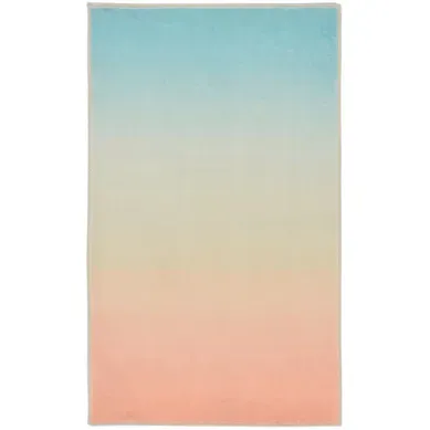 Tapis De Bain Moelleux Aux Couleurs Vives Ariella 70x120 Cm - Multicolore