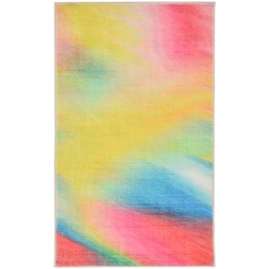Tapis De Bain Moelleux Aux Couleurs Vives Ariella 50x60 Cm - Multicolore