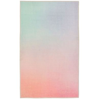 Tapis De Bain Moelleux Aux Couleurs Vives Ariella 70x120 Cm - Multicolore