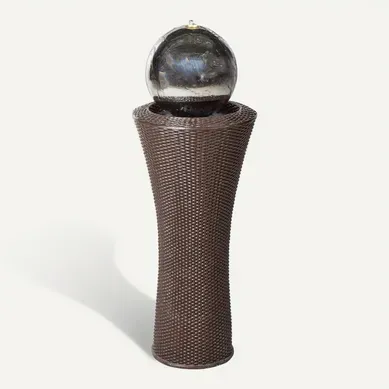 Fontaine De Jardin LED Zenyatta Marron Fontaine De Jardin LED Zenyatta Marron