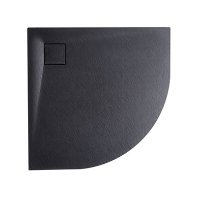Bac De Douche Paron 80 X 80 X 3 Cm Noir Bac De Douche Paron 80 X 80 X 3 Cm Noir