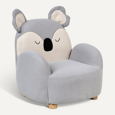 Fauteuil Pour Enfants Koala Hervik Tissu Gris Fauteuil Pour Enfants Koala Hervik Tissu Gris