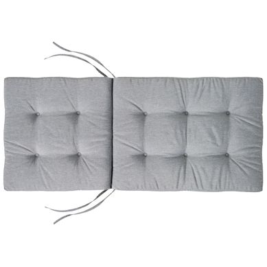 Lot De 2 Coussins De Jardin Maui Premium Mélange De Gris