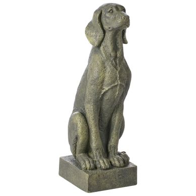 Statue De Jardin Nairobi Chien Vert
