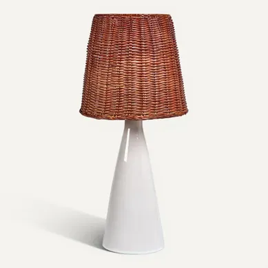Lampe À Poser Maduru Céramique Blanc Lampe À Poser Maduru Céramique Blanc