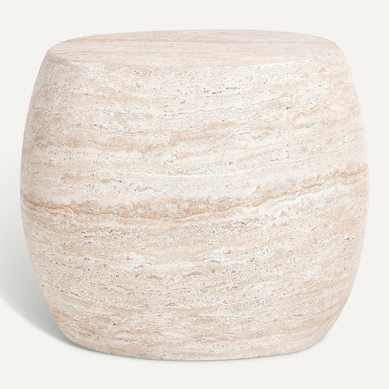 Table D'appoint Ricadi 40 Cm 58 Cm Effet Travertin Table D'appoint Ricadi 40 Cm 58 Cm Effet Travertin