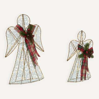 Décoration De Noël Annsjon 30/40 Cm Ange Multicolore Décoration De Noël Annsjon 30/40 Cm Ange Multicolore