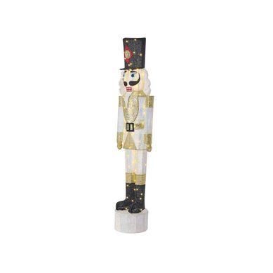 Décoration Extérieure LED Storovan Casse-noisette 152 Cm Blanc/doré