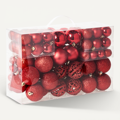 Lot De 100 Boules Vanern Rouge Lot De 100 Boules Vanern Rouge