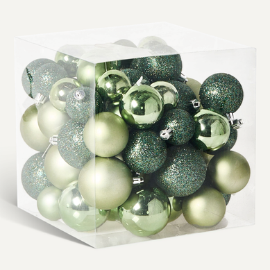 Lot De 60 Boules Tyin Vert Lot De 60 Boules Tyin Vert