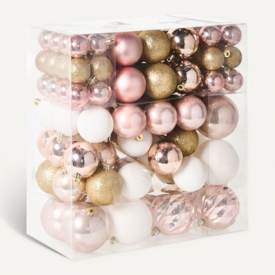 Lot De 114 Boules Gjende Rose Lot De 114 Boules Gjende Rose