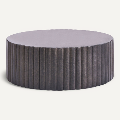 Table Basse Pozza  117 X 117 Cm Noir