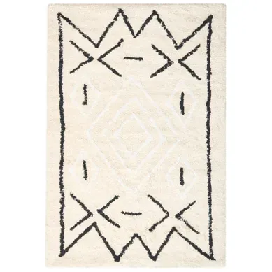 Tapis De Bain Untla Beige Clair 60 X 90 Cm Coton