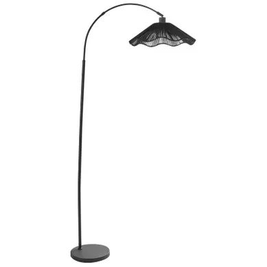 Lampadaire Migori Papier Noir Lampadaire Migori Papier Noir