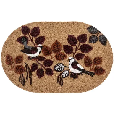 Paillasson Toolik Naturel 40 X 60 Cm Oiseau Fibre De Coco Paillasson Toolik Naturel 40 X 60 Cm Oiseau Fibre De Coco